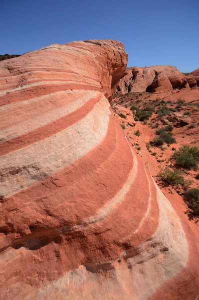 Fire Wave Sandstone Rock Formation — Stock Photo, Image