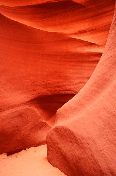 Walls of Lower Antelope Canyon — Stock Photo, Image