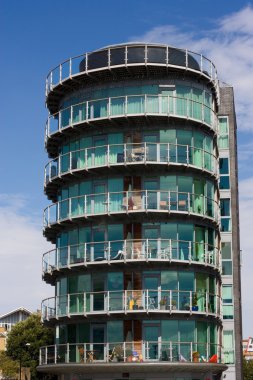 Modern appartments.