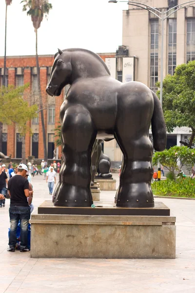 Botero standbeeld — Stockfoto