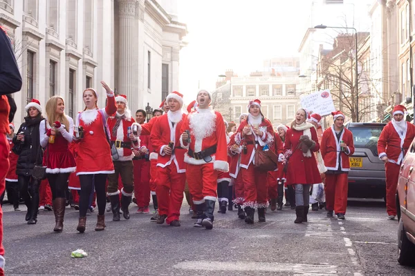 Santacon — Stockfoto