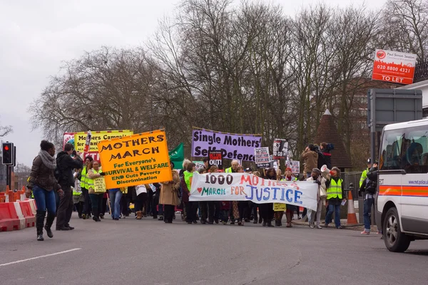 Tottenham corta marcha, Londres . — Fotografia de Stock