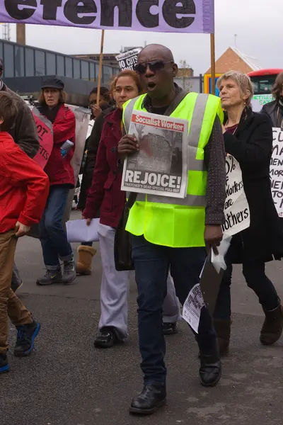 Tottenham march — Stock Photo, Image