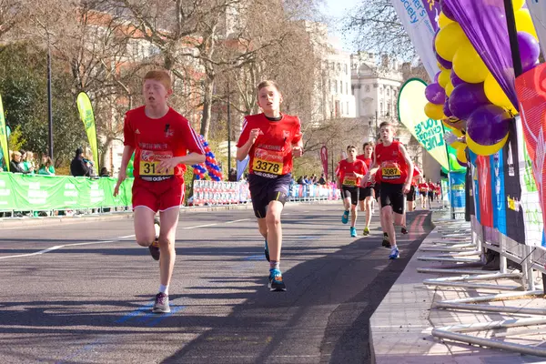 Marathon van Londen. — Stockfoto