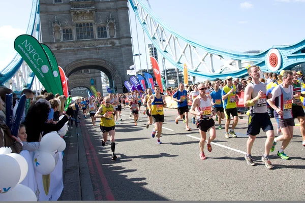 Лондонский марафон 2014 — стоковое фото