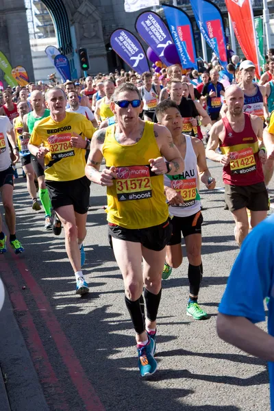 London marathon 2014 — Zdjęcie stockowe