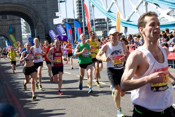 Londýn maratónu 2014 — Stock fotografie