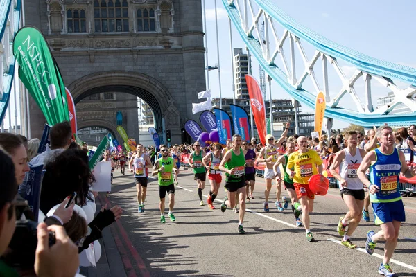 London marathon 2014 — Zdjęcie stockowe