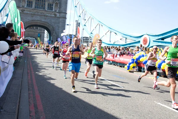Лондоні марафону 2014 — стокове фото