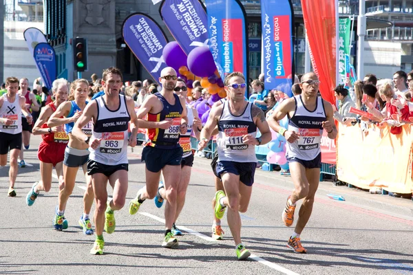 Londýn maratónu 2014 — Stock fotografie