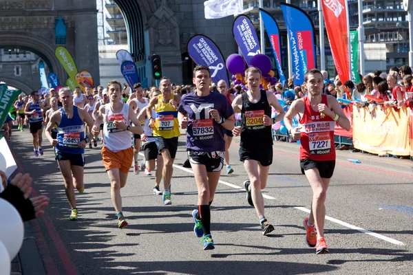 Londýn maratónu 2014 — Stock fotografie