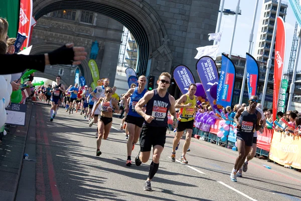 Лондоні марафону 2014 — стокове фото
