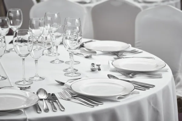 Restaurant table setout — Stock Photo, Image