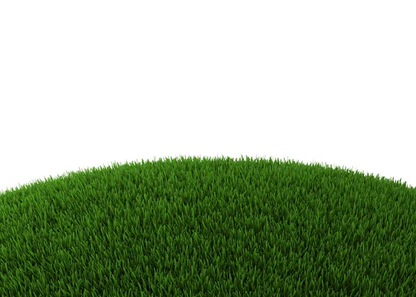 Green hill of grass — Stock Photo, Image