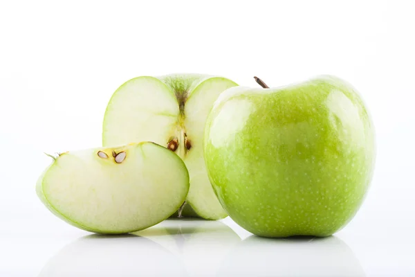 Green Granny Smith apple — Stock Photo, Image
