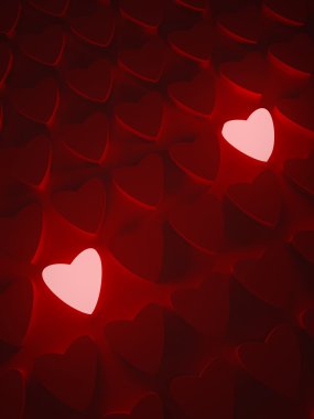 Sevgililer günü kartı.