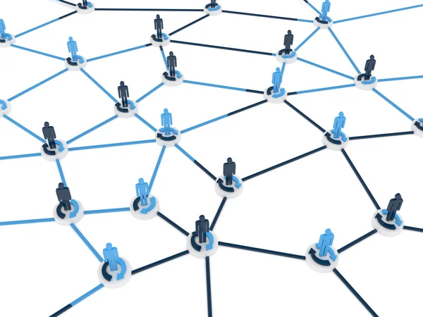 Human network — Stock Photo, Image