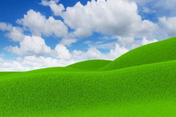 Green hill — Stock Photo, Image