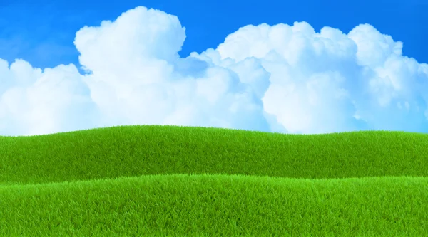 Green hill — Stock Photo, Image