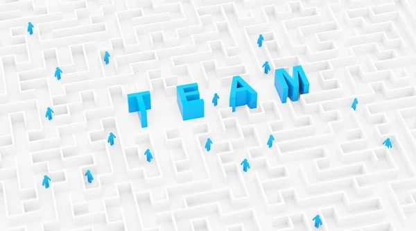 Teamwerk succes concept — Stockfoto