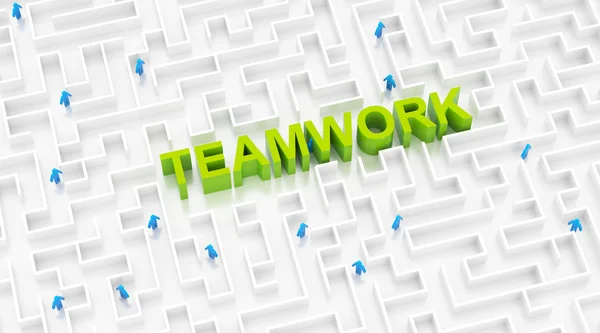 チームワーク成功の概念 — ストック写真