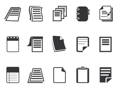 belgeleri Icons set