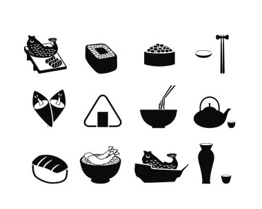 Japanese food clipart