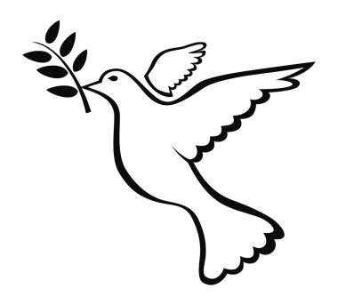 Barış sembolü güvercin