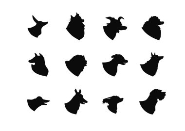 köpek baş simgeler