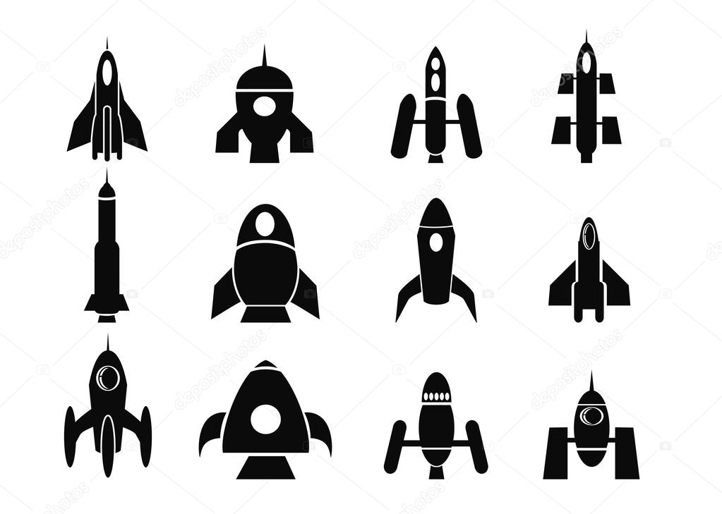 Rocket icons