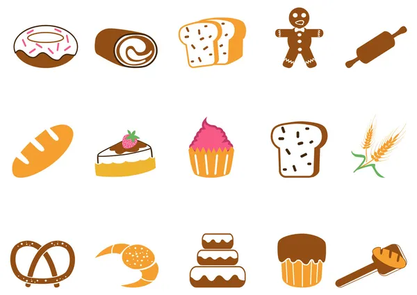 Boulangerie couleur — Image vectorielle