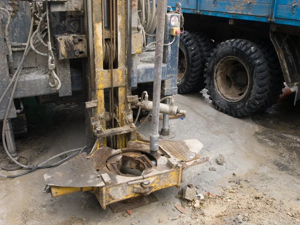 Detalle de la plataforma de perforación — Foto de Stock