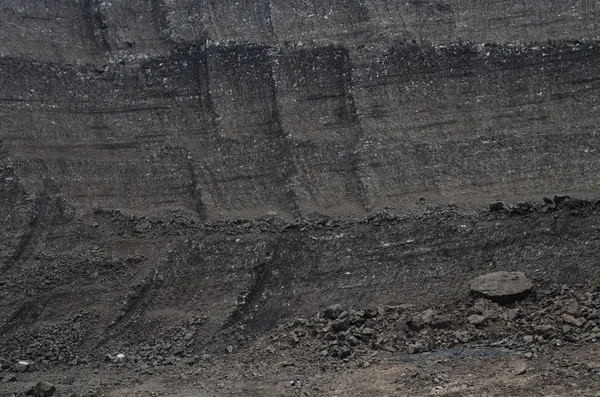 Mine de charbon à ciel ouvert — Photo