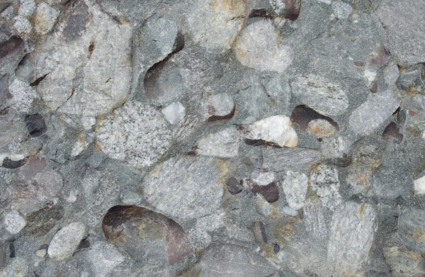 Conglomerate rock texture — Stock Photo, Image