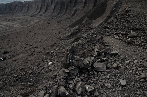 Mine de charbon à ciel ouvert — Photo