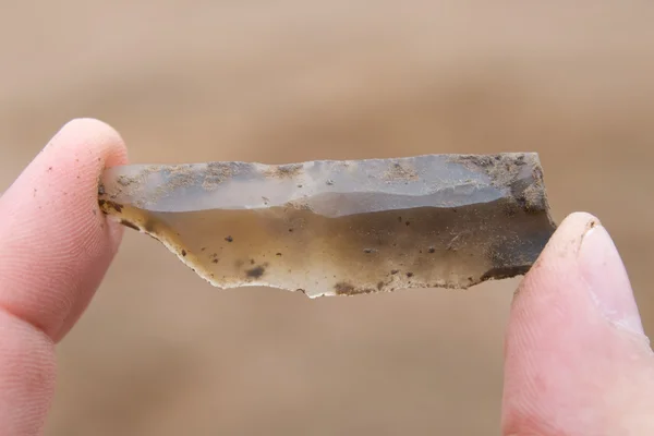 Neolithic flint tool — Stock Photo, Image