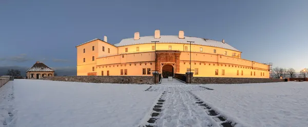 Slottet Špilberk i brno Stockfoto