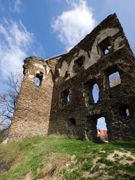 Avrupa Gotik kale harabe