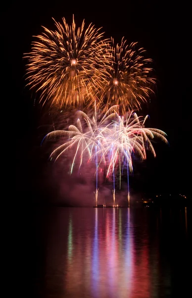 Weergave van vuurwerk — Stockfoto