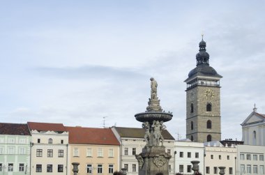 şehrin ana Meydanı ceske budejovice