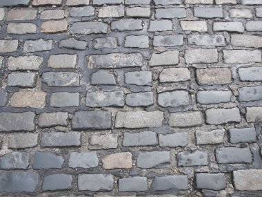 Eski Arnavut kaldırımı doku