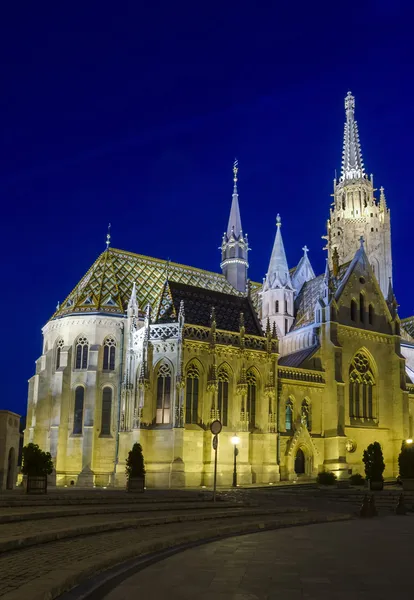 St. matthias-kyrkan i budapest, Ungern — Stockfoto