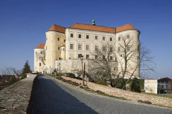 Castelo renascentista histórico em Mikulov — Fotografia de Stock