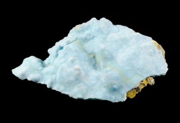 Blå botryoidal aragonite — Stockfoto