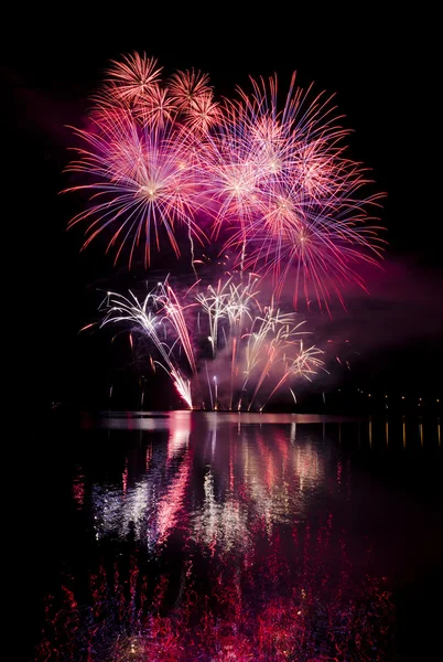 A tűzijáték ünnep — Stock Fotó