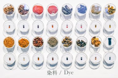 Doğa mineral pigmenti örneği