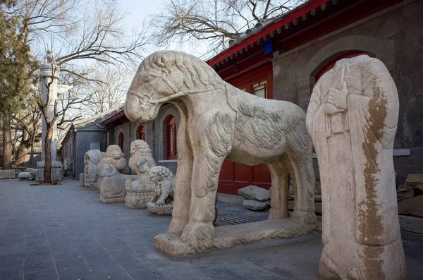 Estatua Piedra Dinastía Ming — Foto de Stock