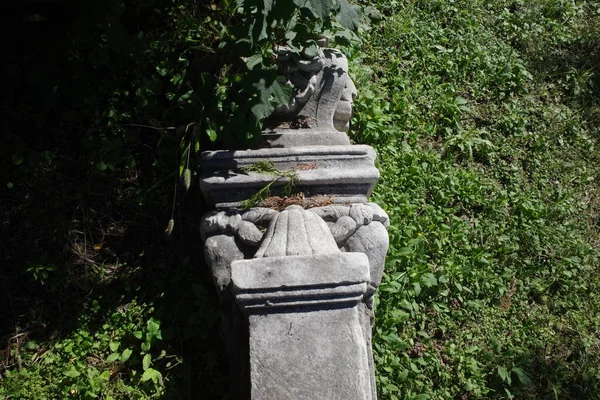 Ruina Obra Arte Piedra Del Antiguo Palacio Verano —  Fotos de Stock