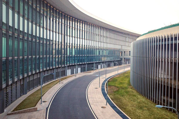 Weg Modern Gebouw — Stockfoto