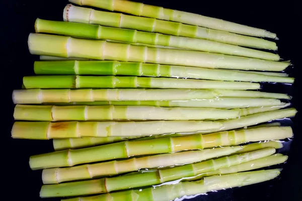 Pousses Bambou Frais Comme Nourriture — Photo